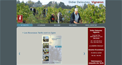 Desktop Screenshot of didier-delaunay.fr